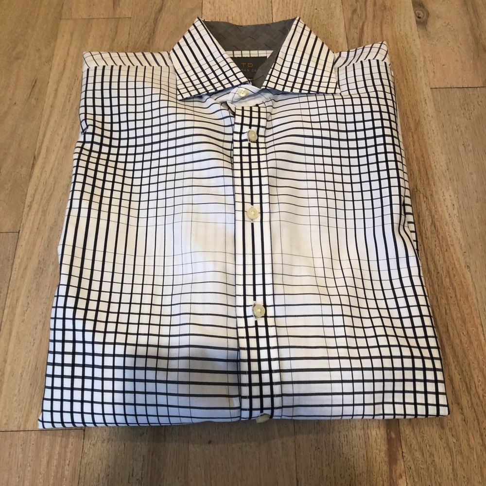 Thomas Dean Men’s Button Up Shirt
